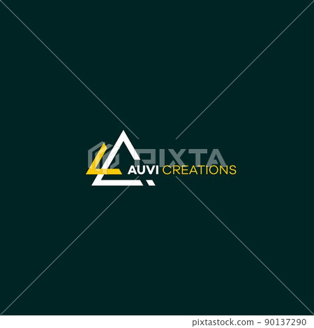 Cool and modern logo initials AC design #2 90137290