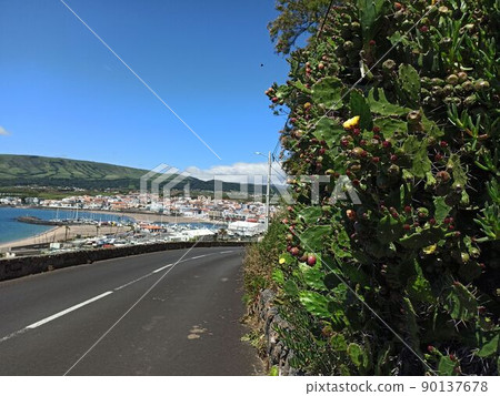 Landscape of the city port and surroundings Landscape of the city port and surroundings 90137678