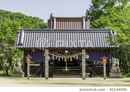Kibitsu Shrine Sakurayama Shrine Fukuyama City, Hiroshima Prefecture 90144090