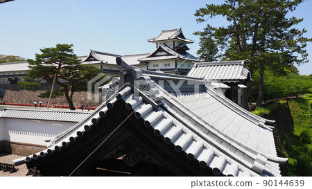 Kanazawa Castle Park Gojikken Nagaya Hishi Yagura 90144639