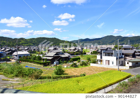 2021 年。從兒島站到岡山站的瀨戶大橋線風景 2021 年。從兒島站到岡山站的瀨戶大橋線風景 90144827