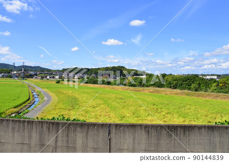 2021. Scenery of the Seto Ohashi Line from Kojima Station to Okayama Station 90144839