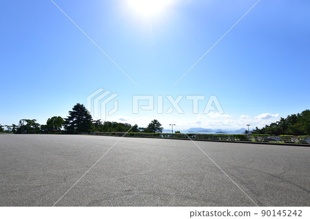 岡山縣兒島半島和竹山風景 90145242