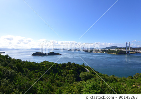 岡山縣兒島半島和竹山風景 岡山縣兒島半島和竹山風景 90145268