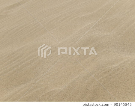 美麗的自然風峰出現在鳥取沙丘 90145845