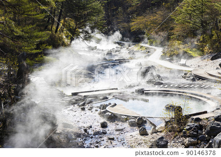 Kawahara Park in the west of Kusatsu 90146378