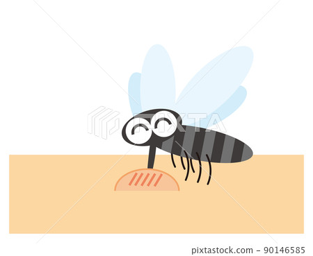 叮他們手臂的蚊子 Yabu 蚊子 叮他們手臂的蚊子 Yabu 蚊子 90146585