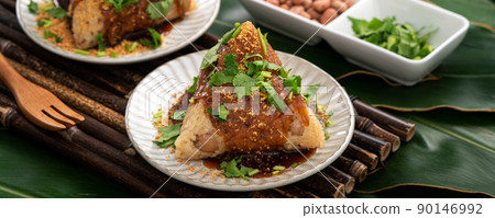 端午節 端午 粽子 菜粽 花生粽 Vegetarian zongzi 台湾 チマキ 端午の節句 90146992