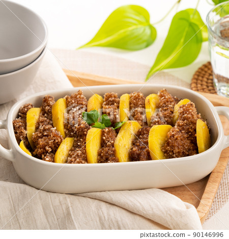 Steamed Pork Belly Sweet Potato Pork Pork Three Layer Pork Pork Belly Steamed Pork Steamed pork slices 90146996