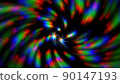Rainbow color spin at center background 90147193