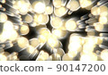 Gold color ray sparkle abstract background 90147200