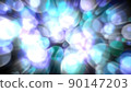 Blue purple dot ray blur sparkle 90147203