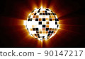 Shiny retro disco ball 90147217