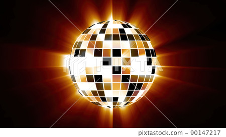 Shiny retro disco ball 90147217