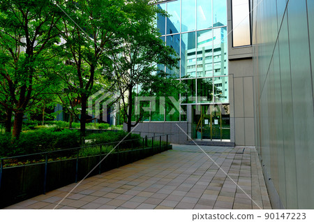 Scenery of Shibuya Ward Office and its surroundings 90147223