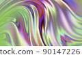 Colorful abstract animation wavy background shining color 90147226
