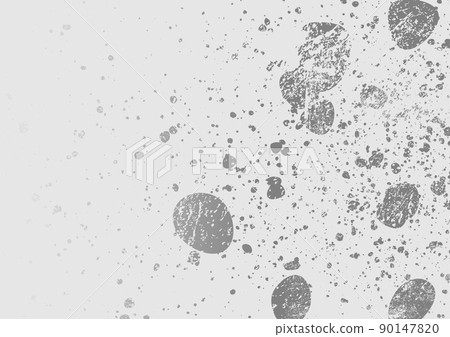 Grey grunge ink blots abstract background 90147820