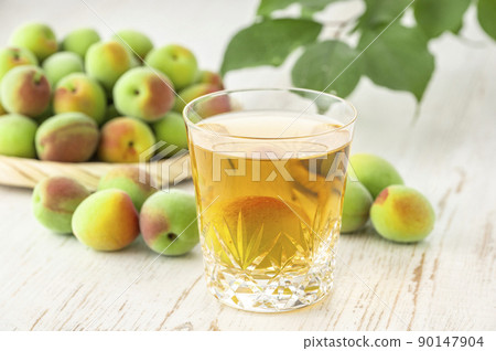 Harvested Ome plum wine plum syrup Harvested Ome plum wine plum syrup 90147904