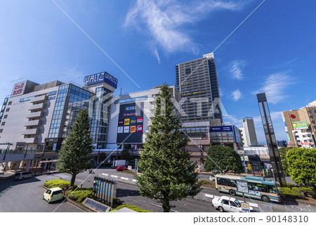 Scenery of the west exit of Tokorozawa Station 90148310