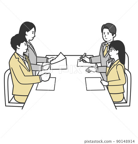 Business person having a meeting 2 90148914