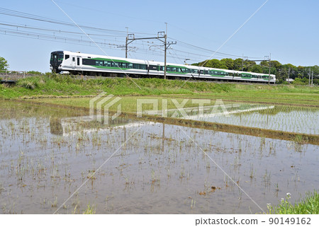 JR東日本：宇都宮線特急足賀大富士節3號E257系5500系 90149162