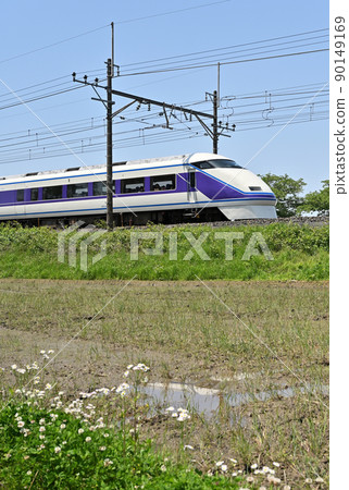 Railway JR East: Utsunomiya Line 1083M Spacia Kinugawa No. 3 100 series 90149169
