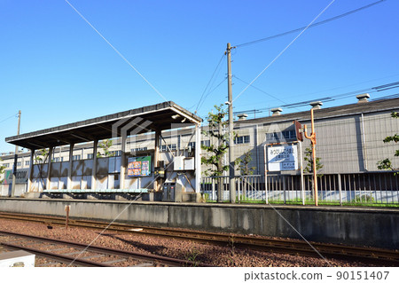 2021. Scenery of Mizushima Rinkai Railway Mizushima Main Line in the morning 90151407