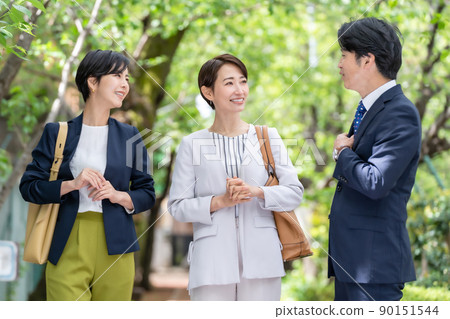 Business team fresh green 90151544