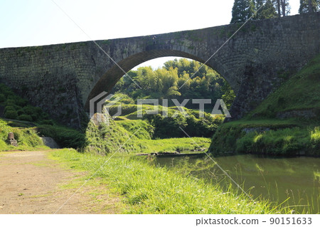 津準橋(世界遺產水利設施遺產/國家重要文化財產)【熊本縣大和町】 津準橋(世界遺產水利設施遺產/國家重要文化財產)【熊本縣大和町】 90151633