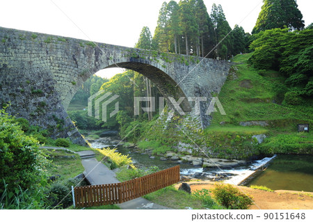 Tsujun Bridge (World Heritage Irrigation Structure Heritage / National Important Cultural Property) [Yamato Town, Kumamoto Prefecture] 90151648