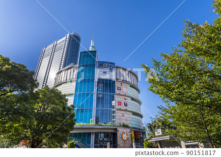 Scenery in front of Toei Subway "Suidobashi" station "Meets Port" building 90151817