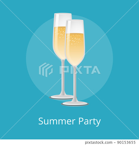 Summer Party Champagne Classical Luxury Alcohol 90153655