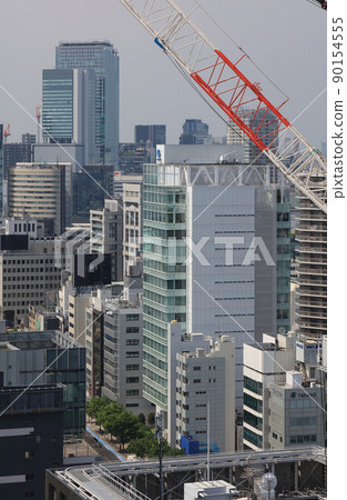 View of Tokyo with a tower crane from Tokyu Stay Aoyama Premier (towards Shibuya) View of Tokyo with a tower crane from Tokyu Stay Aoyama Premier (towards Shibuya) 90154555