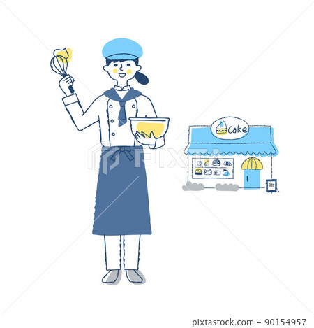 Pastry chef and pastry shop 90154957