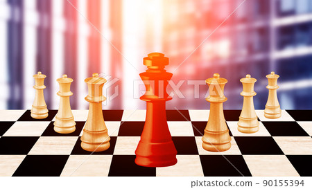 國際象棋,經營理念,領導者和成功概念創意 國際象棋,經營理念,領導者和成功概念創意 90155394
