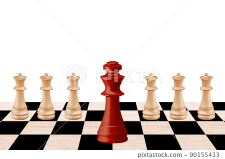 國際象棋,經營理念,領導者和成功概念創意 國際象棋,經營理念,領導者和成功概念創意 90155413