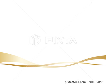 Luxury line background horizontal position white & gold Luxury line background horizontal position white & gold 90155855