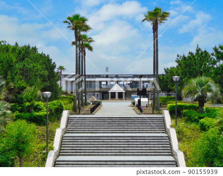 Entrance stairs of Shonan Kaigan Park 90155939