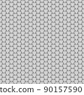 Interlace Circles Seamless Pattern 90157590