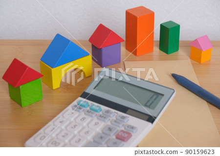 Moving cost Mortgage property Housing image material Moving cost Mortgage property Housing image material 90159623
