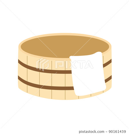 Bathtub and washcloth 90161439