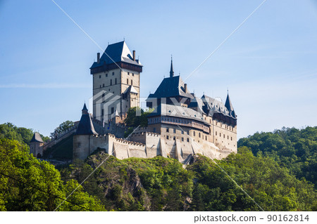 Royal gothic castle of Karlstejn in the Czech Republic Royal gothic castle of Karlstejn in the Czech Republic 90162814