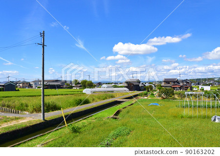 2021 年。從兒島站到岡山站的瀨戶大橋線風景 2021 年。從兒島站到岡山站的瀨戶大橋線風景 90163202