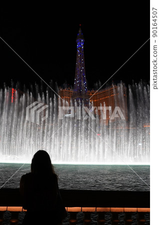 Las Vegas, Nevada Night Fountain Show Las Vegas, Nevada Night Fountain Show 90164507