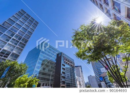 外苑前的街景 90164693