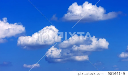 Bright blue sky and clouds. Bright blue sky and clouds. 90166149