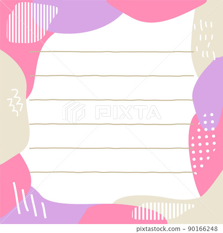Scandinavian pattern one-stroke illustration Scandinavian pattern one-stroke illustration 90166248