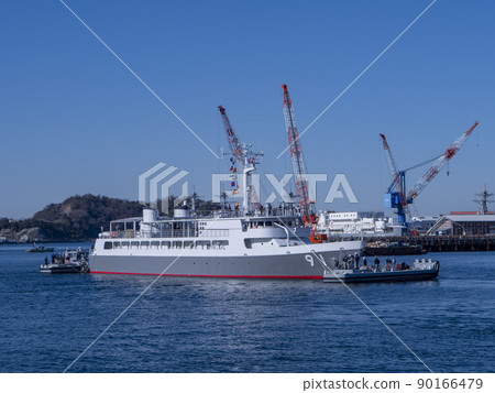 Scenery of Yokosuka Port Scenery of Yokosuka Port 90166479