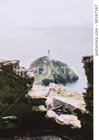 South Stack Lighthouse, Wales, Anglesey, UK 90167167