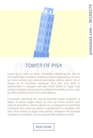 Tower of Pisa Web Page and Text Vector Illustration Tower of Pisa Web Page and Text Vector Illustration 90168279